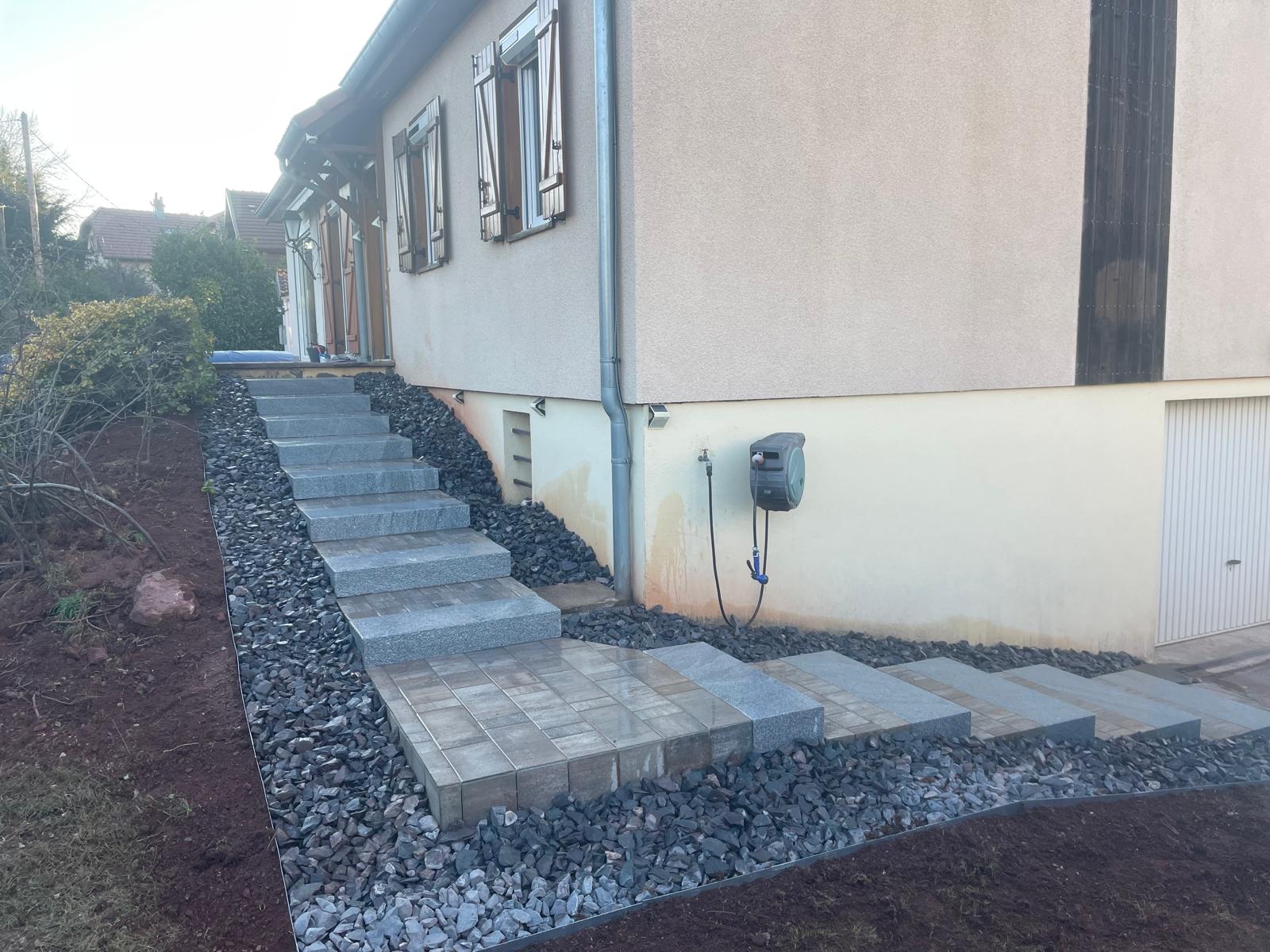 Chantier BatizenX lié au service aménagement des abords