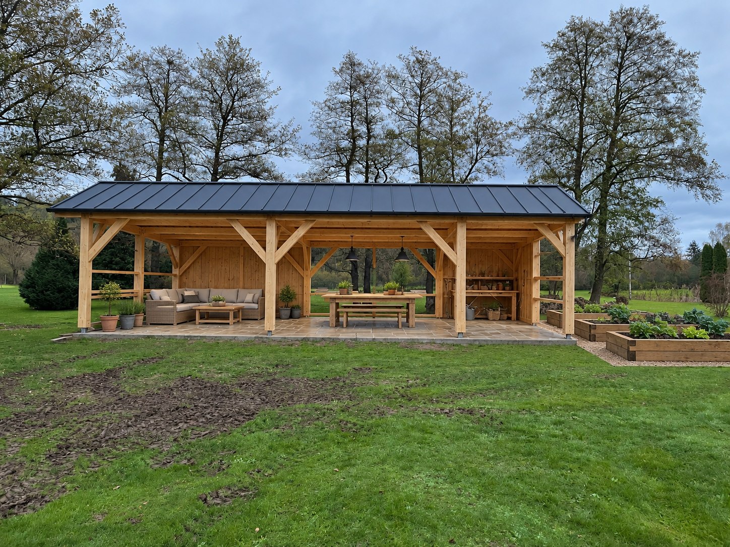 Pavillon de jardin, visualisation BatizenX