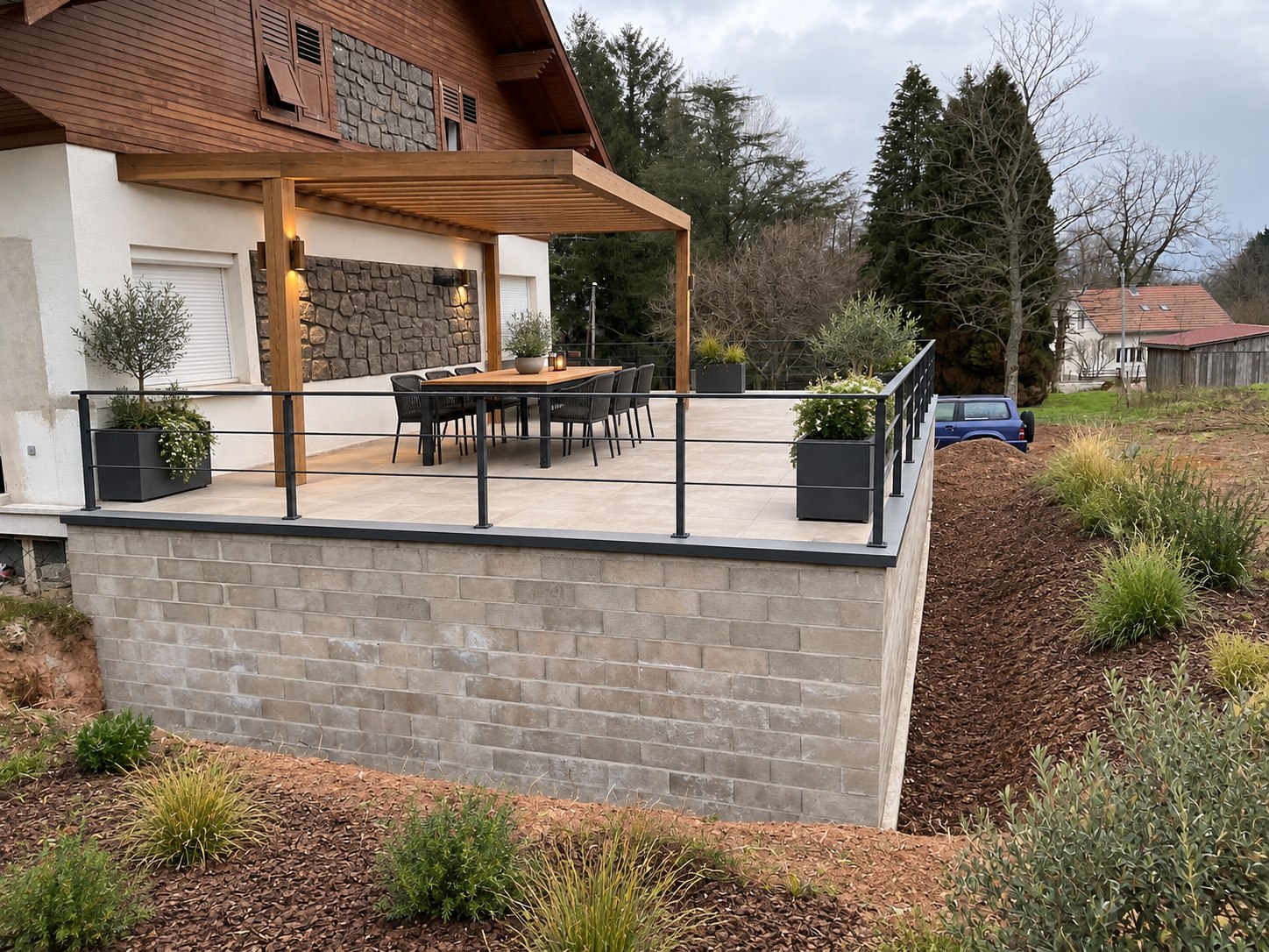 Terrasse sur mesure, visualisation BatizenX